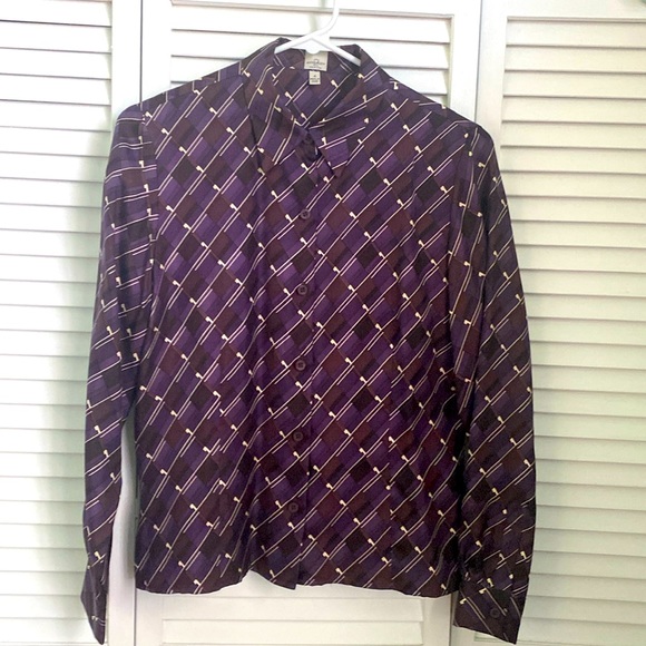 Anne Klein Tops - Anne Klein silk blouse